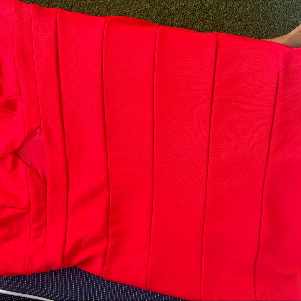 Vibrant Red Bandage Dress